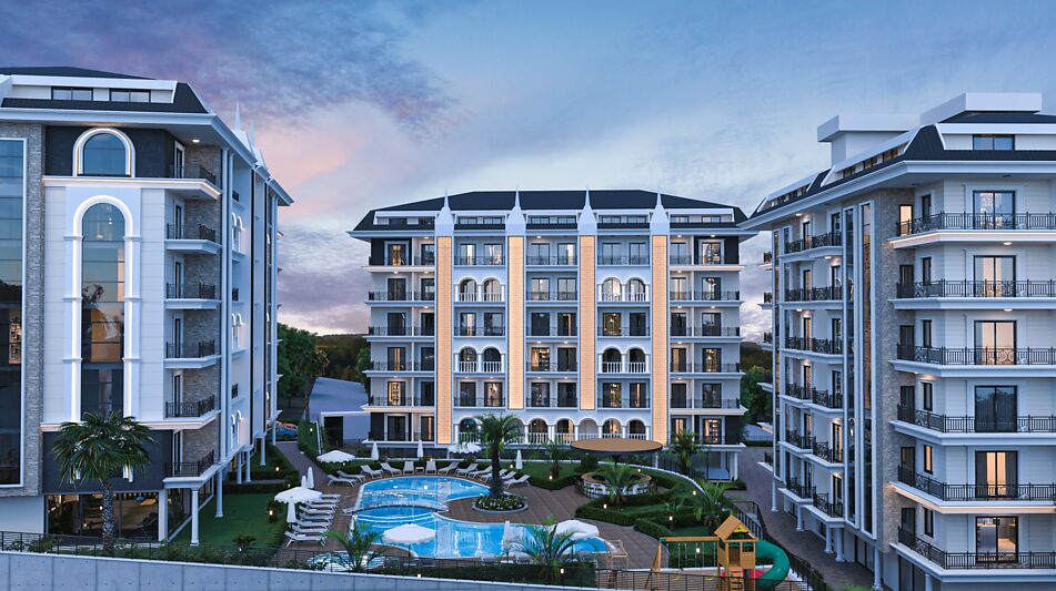 Видовая трехкомнатная ЖК Sehriyar