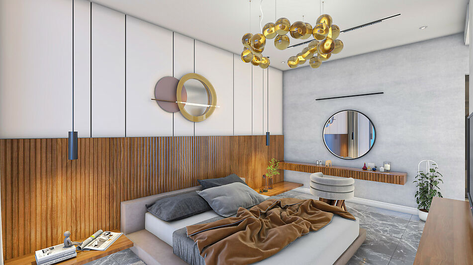 Современная вилла в районе Бекташ