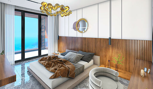 Современная вилла в районе Бекташ