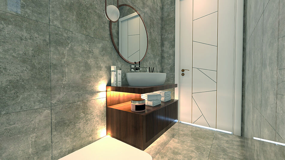 Современная вилла в районе Бекташ