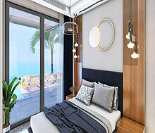 Современная вилла в районе Бекташ