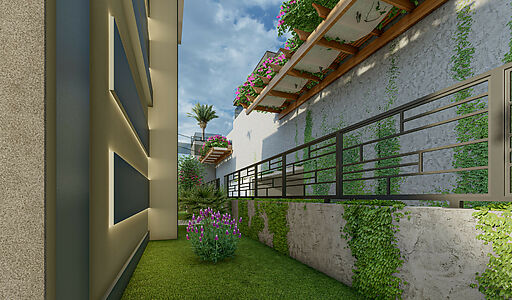 Современная вилла в районе Бекташ