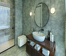 Современная вилла в районе Бекташ