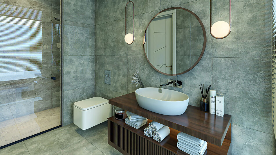 Современная вилла в районе Бекташ