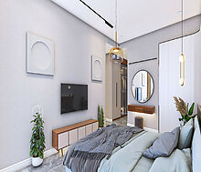 Современная вилла в районе Бекташ