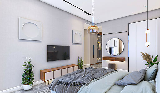 Современная вилла в районе Бекташ