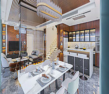 Современная вилла в районе Бекташ