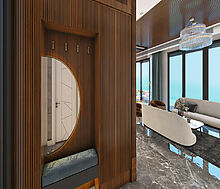 Современная вилла в районе Бекташ