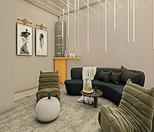 Современная вилла в районе Бекташ