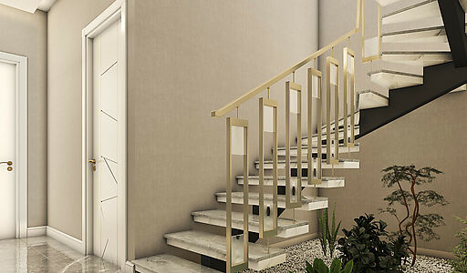 Современная вилла в районе Бекташ