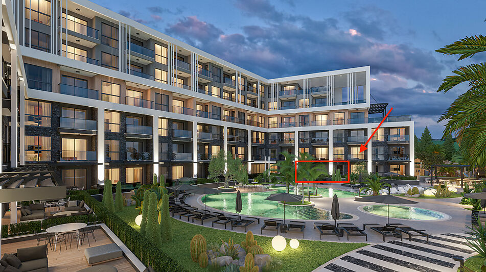 Гарден флэт с участком 0,9 сотки!