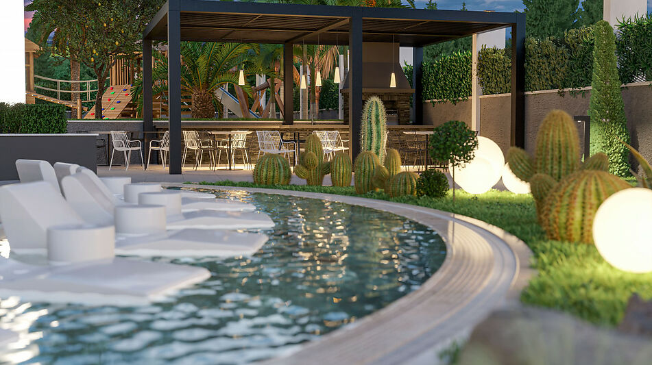 Двухкомнатная 66 кв.м в Lara Port