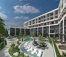 Двухкомнатная 66 кв.м в Lara Port