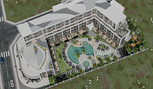 Двухкомнатная 66 кв.м в Lara Port