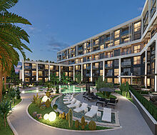 Двухкомнатная 66 кв.м в Lara Port