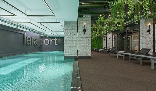 Двухкомнатная 66 кв.м в Lara Port