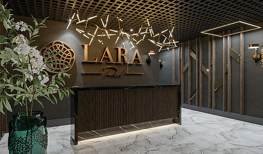 Двухкомнатная 66 кв.м в Lara Port