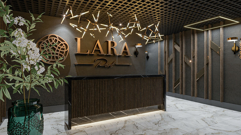 Двухкомнатная 66 кв.м в Lara Port