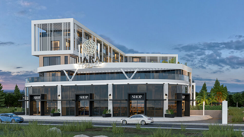 Двухкомнатная 66 кв.м в Lara Port