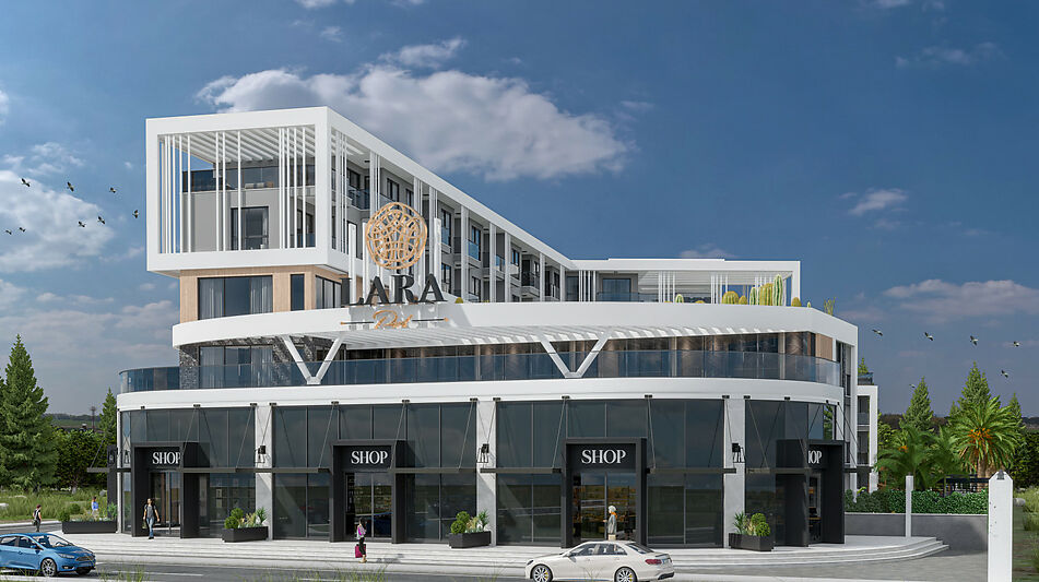 Двухкомнатная 66 кв.м в Lara Port