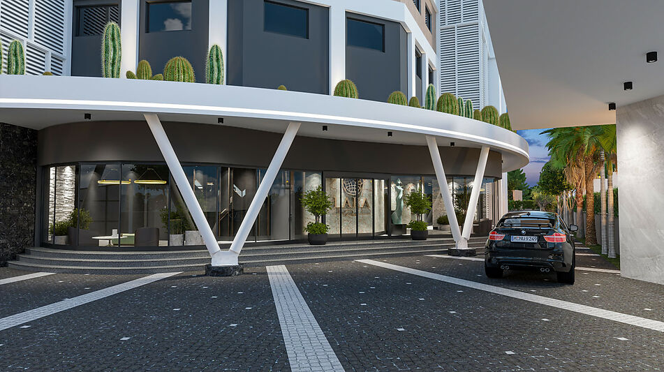 Двухкомнатная 66 кв.м в Lara Port