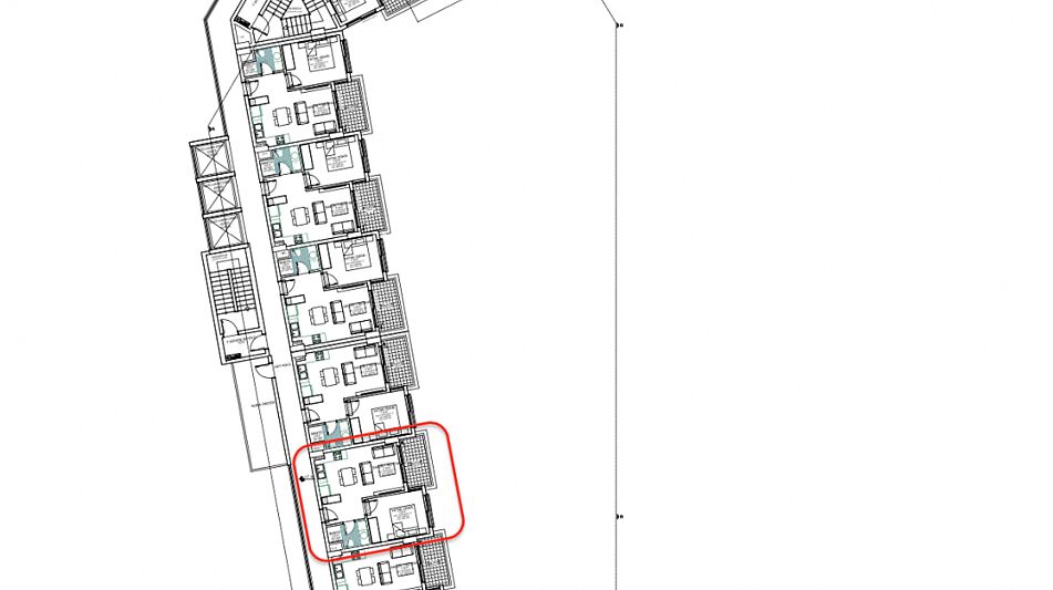 Двухкомнатная 66 кв.м в Lara Port