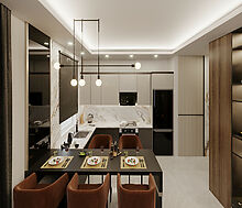 Видовая 1+1 в VELUXE REZİDENCE