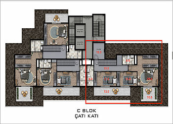 Пентхаус 3+1 с видом на море!