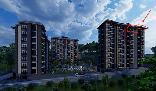 Пентхаус 3+1 с видом на море!