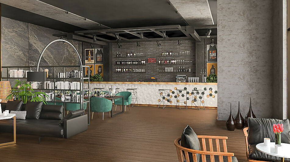 Двухкомнатная 1+1 с видом на море