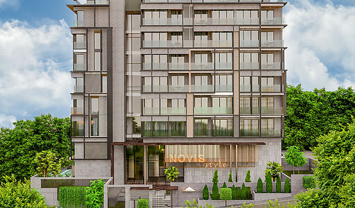 Двухкомнатная 1+1 с видом на море