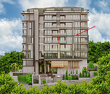 Двухкомнатная 1+1 с видом на море