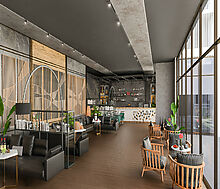 Гарден-дублекс с террасой и садом