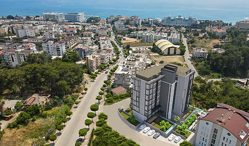 Гарден-дублекс с террасой и садом