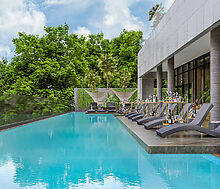 Гарден-дублекс с террасой и садом