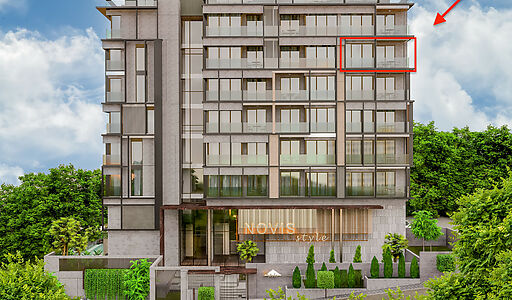 Трехкомнатная с панорамным видом!