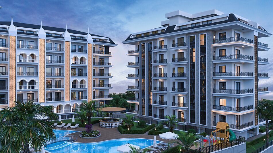 Видовая 2-х комнатная ЖК Sehriyar