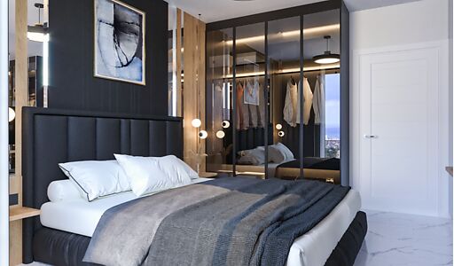 Видовая 2-х комнатная ЖК Sehriyar