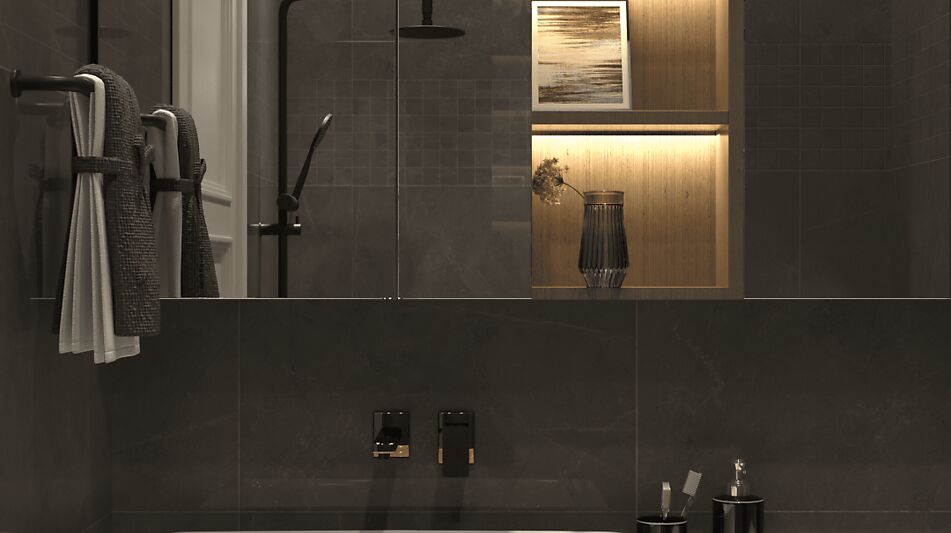 Недорогая 2+1 с видом на море!