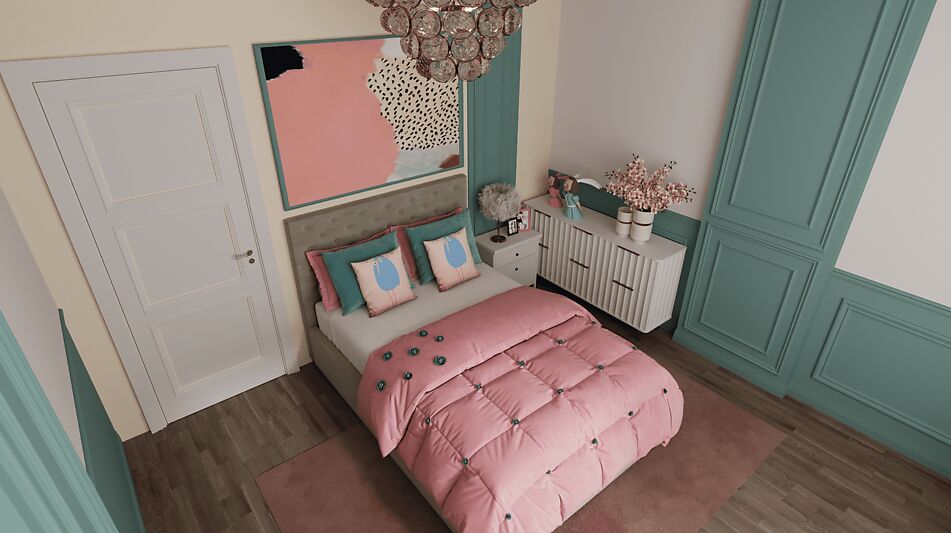 Недорогая 2+1 с видом на море!