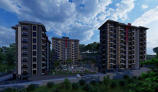 Недорогая 2+1 с видом на море!