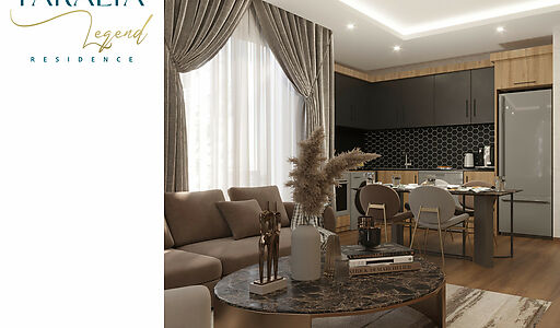 Недорогая 2+1 в ЖК Faralya Legend