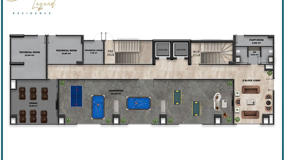 Недорогая 2+1 в ЖК Faralya Legend