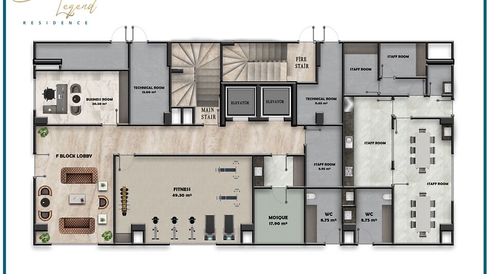 Недорогая 2+1 в ЖК Faralya Legend