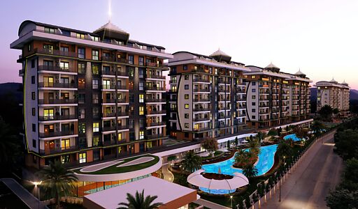 Недорогая 2+1 в ЖК Faralya Legend