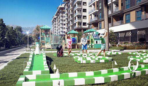 Недорогая 2+1 в ЖК Faralya Legend