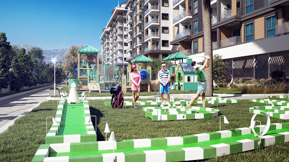 Недорогая 2+1 в ЖК Faralya Legend