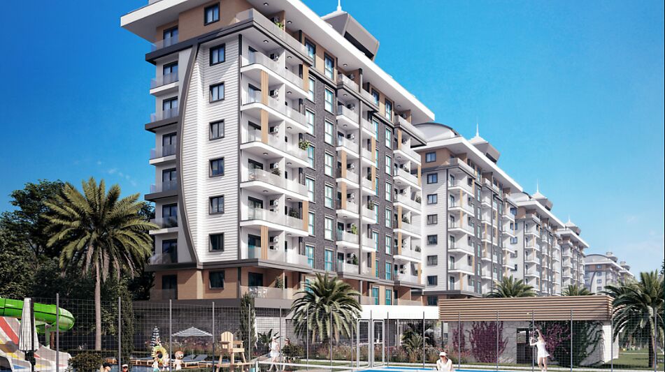 Недорогая 2+1 в ЖК Faralya Legend