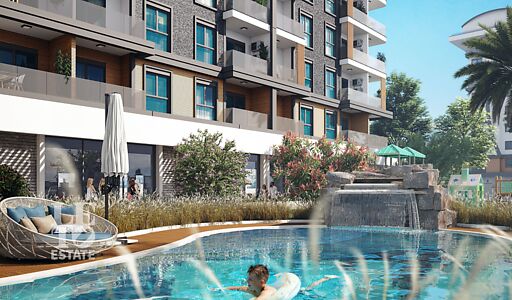 Большая 1+1 в ЖК Faralya Legend