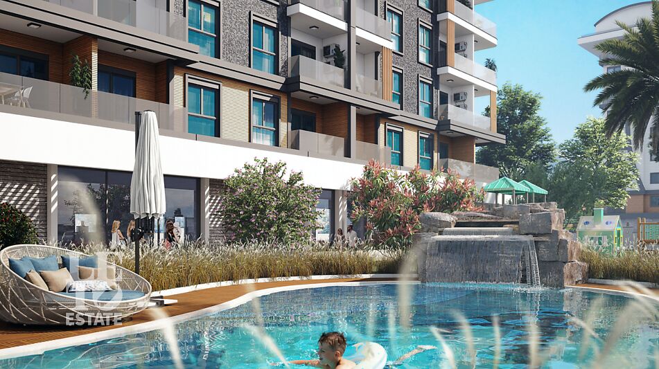 Большая 1+1 в ЖК Faralya Legend